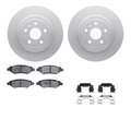 Dynamic Friction Co 4512-46097, Geospec Rotors with 5000 Advanced Brake Pads includes Hardware, Silver 4512-46097